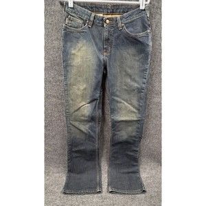 Carhartt Pant Womens Blue Jeans 6x32 Denim WB001 IND Tradition Fit Casual Work